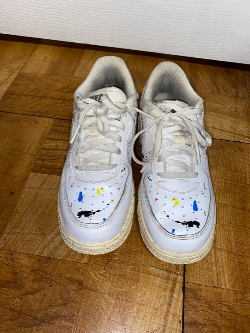 Nike Air Force 1 LV8 3 PS 'Paint Splatter - White' - Picture 2 of 7